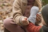 Detské vlnené rukavice Karamelové