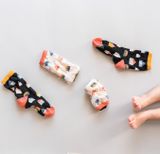 Detské čierne ponožky Domčeky