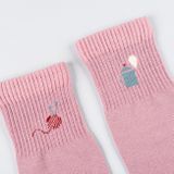 Ružové ponožky Vitaj doma!