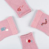 Detské ružové ponožky Vitaj doma!