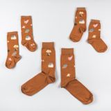 Detské hnedé ponožky Cestou Necestou