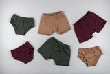 Dievčenské tmavozelené nohavičky z BIO bavlny