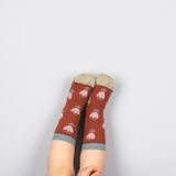 Detské tehlové ponožky Kvety