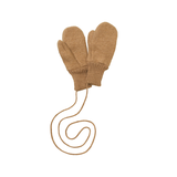Detské vlnené rukavice Karamelové