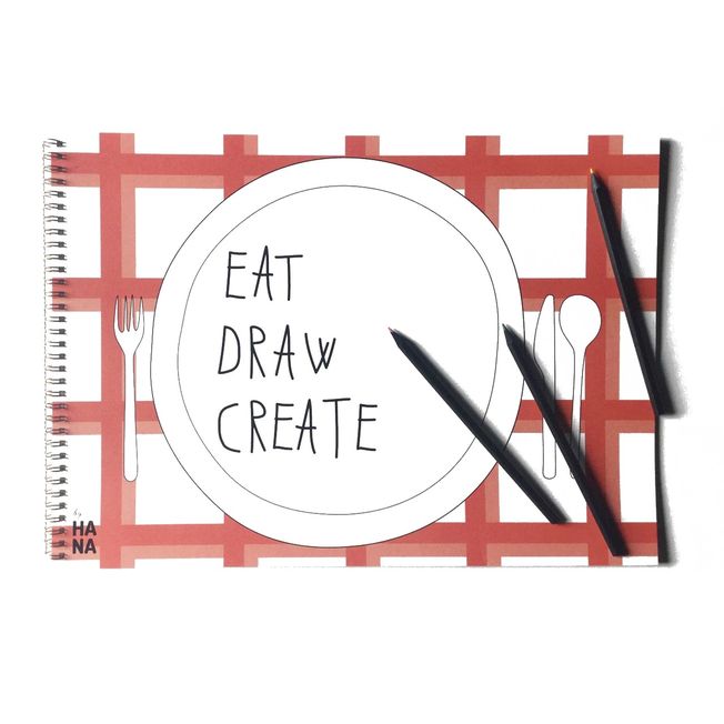Pracovný zošit Eat, draw, create