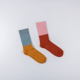 Zateplené ponožky Bloky